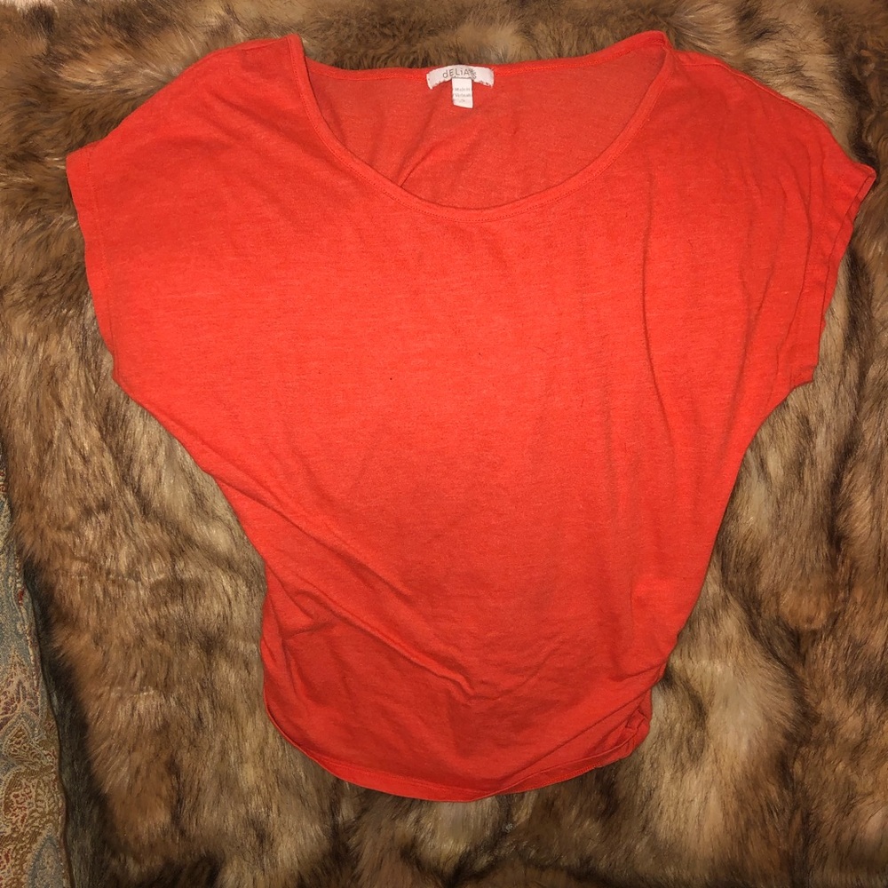 Delia’s Orange tee
